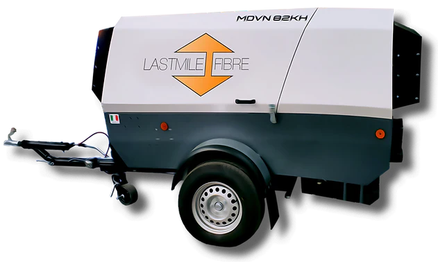Lastmile Fibre Optic Cable Overblow Blowing Compressor 5000l/min (Call for Price and Availability)