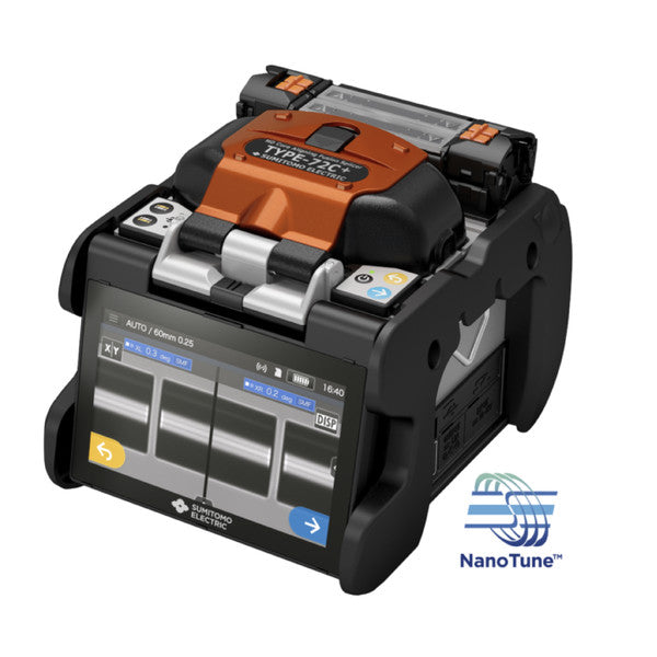 Sumitomo T-72C+ Core Aligning Dual Oven Fusion Splicer with Battery
