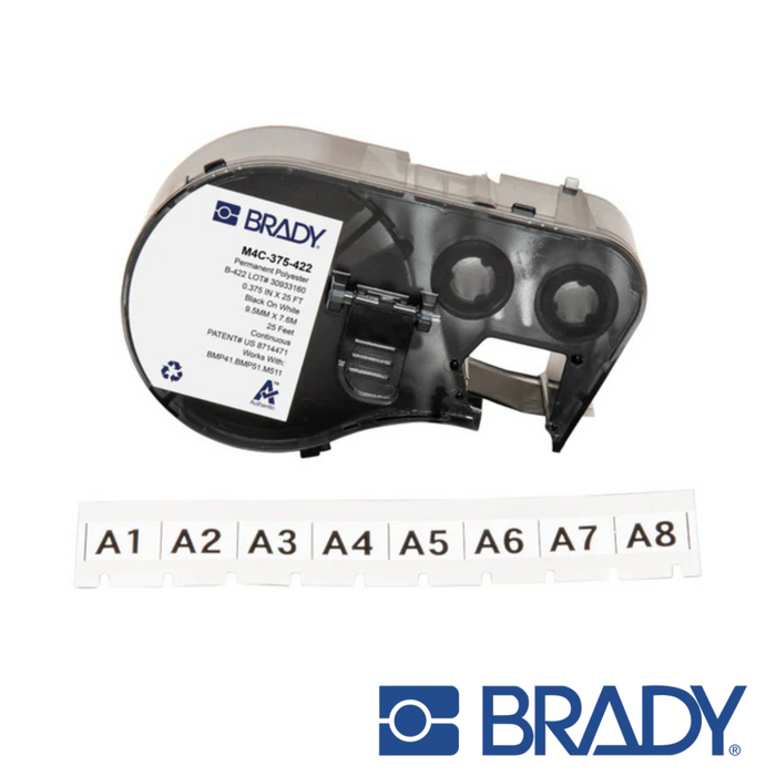 BRADY M511 Polyester Panel Component Labels | Selector