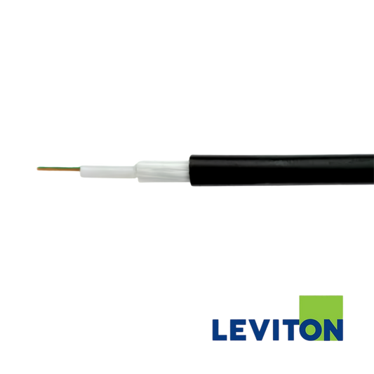 Image of Leviton 24 Core OM2 50-125um Loose Tube Cable, CST Armour LSZH, Ext (5-24-LT-CST-IX-BK-B)