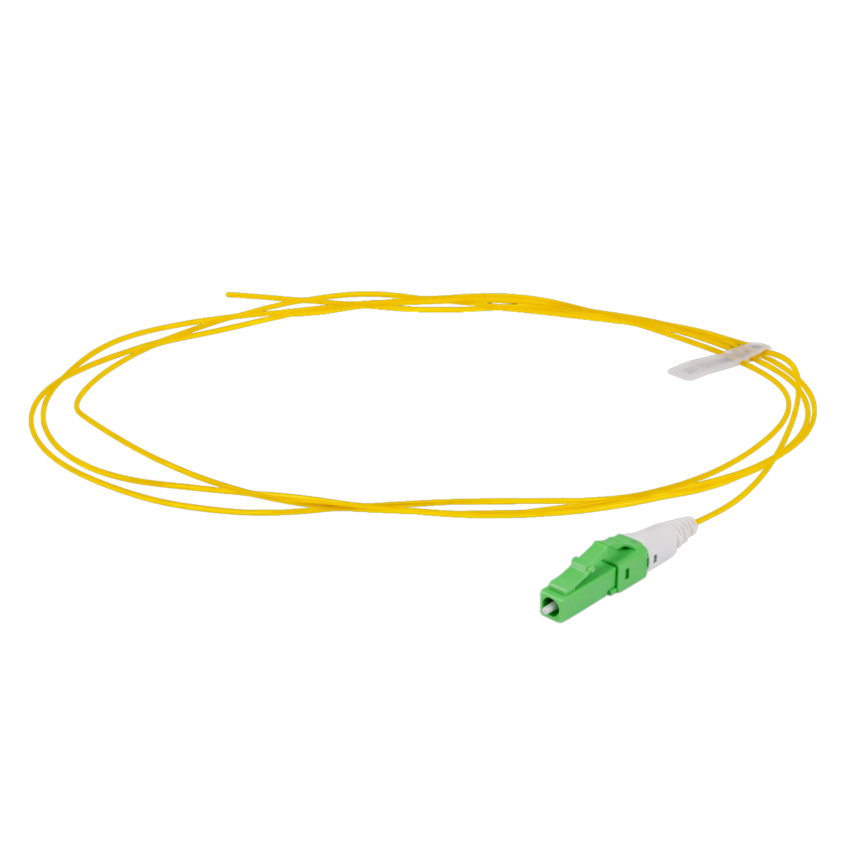 Image of SM APC Fibre Optic Pigtails 12Pack  - Selector (9-PG-LCA-2-YW-PK12)