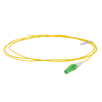 Image of SM APC Fibre Optic Pigtails 12Pack  - Selector (9-PG-LCA-2-YW-PK12)