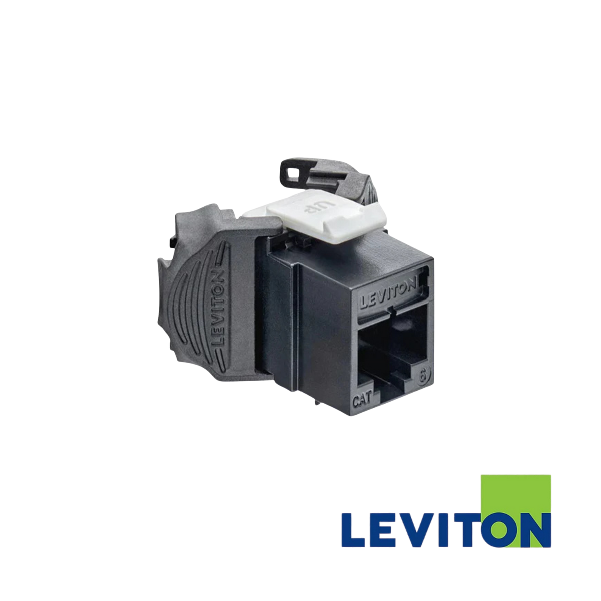Image of LEVITON AX0 Cat6A Quickport Jack | Shielded (BR-AX6AS-GS6)