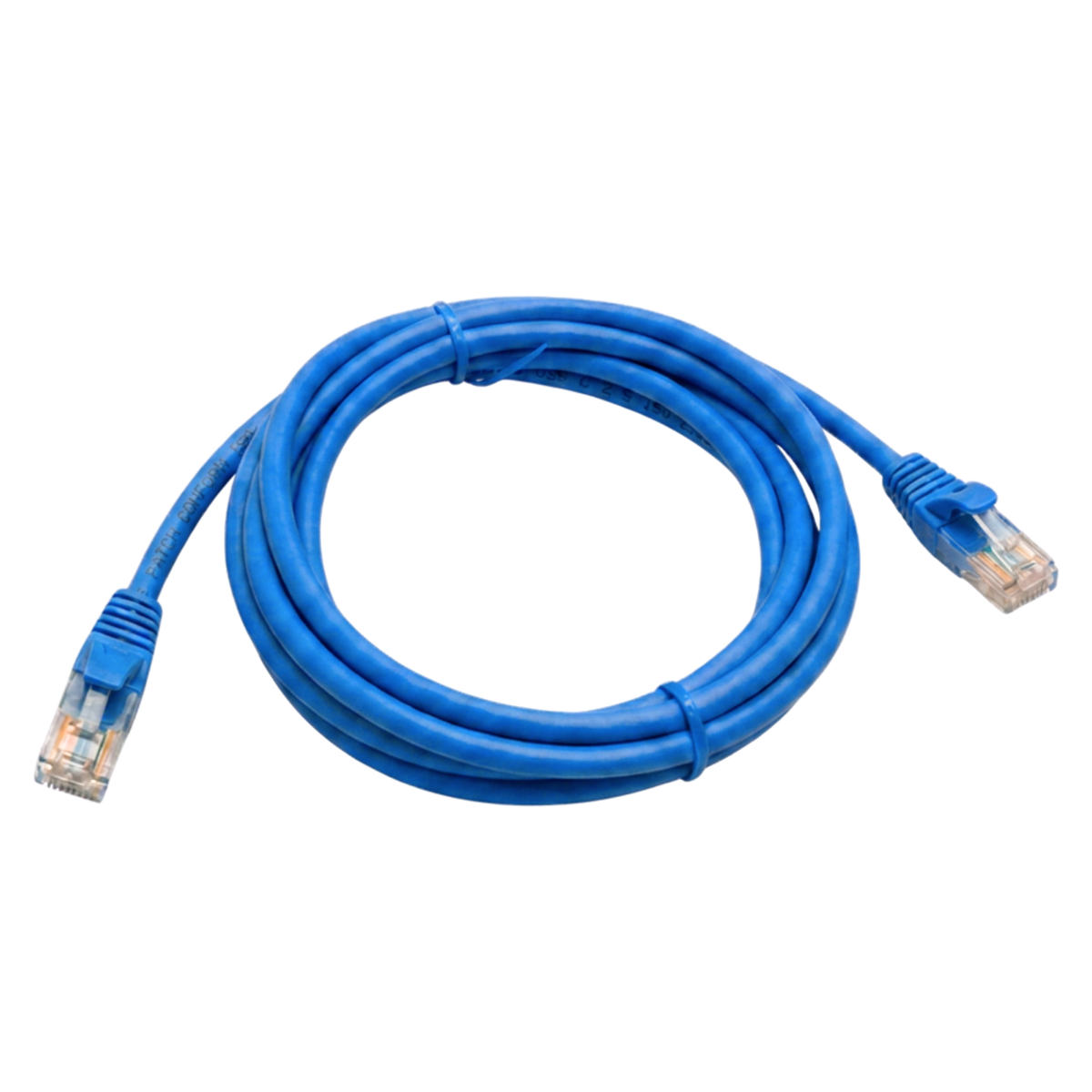 Image of Cat 6 Unshielded Patch Cord | LSZH | UTP | Blue (NN6PL0.5BE)