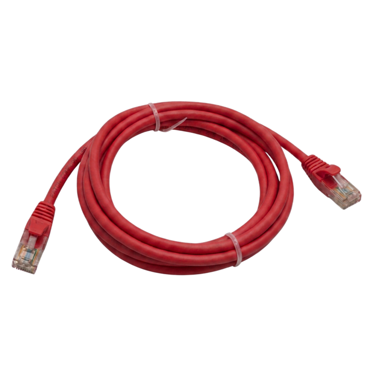 Image of Cat 6 Unshielded Patch Cord | LSZH | UTP | Red (NN6PL0.5RD)