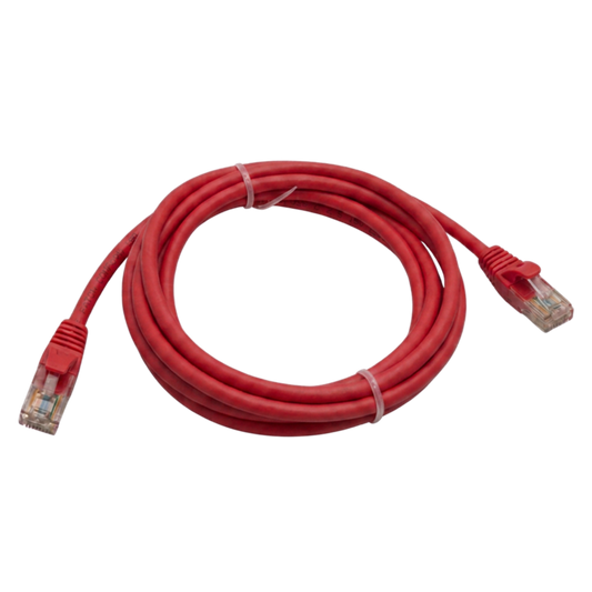 Image of Cat 6 Unshielded Patch Cord | LSZH | UTP | Red (NN6PL0.5RD)