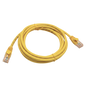 Image of Cat 6A Shielded Patch Cord | LSZH | FTP | Yellow (NN5APL0.5YW)