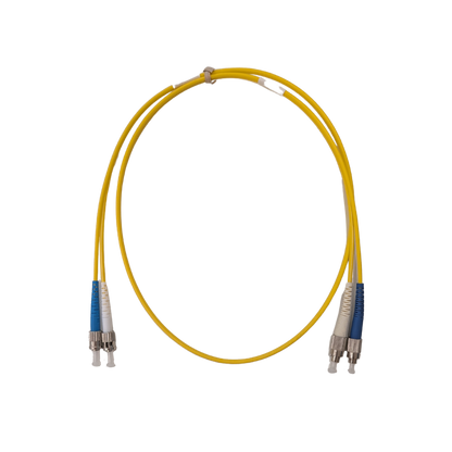 FC-ST OS2 Fibre Optic Patch Lead Yellow
