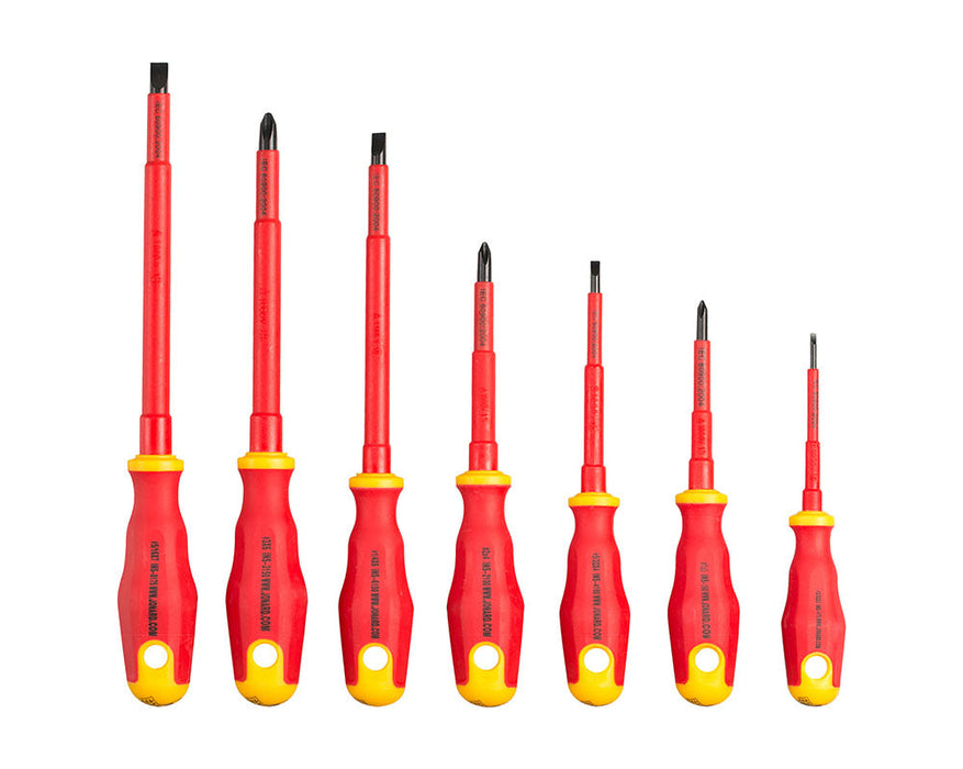 Jonard 7 Piece Insulated Screwdriver Kit