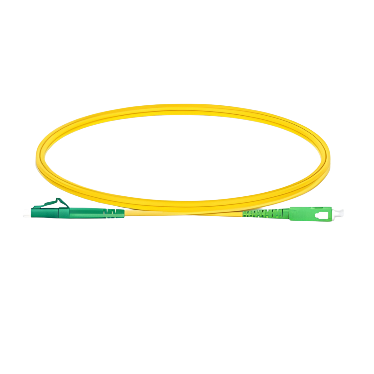 Image of SM Simplex APC Patch Cord | Selector (LCA-SCA SM Simplex APC (0.5m-20m) Patch Cords)