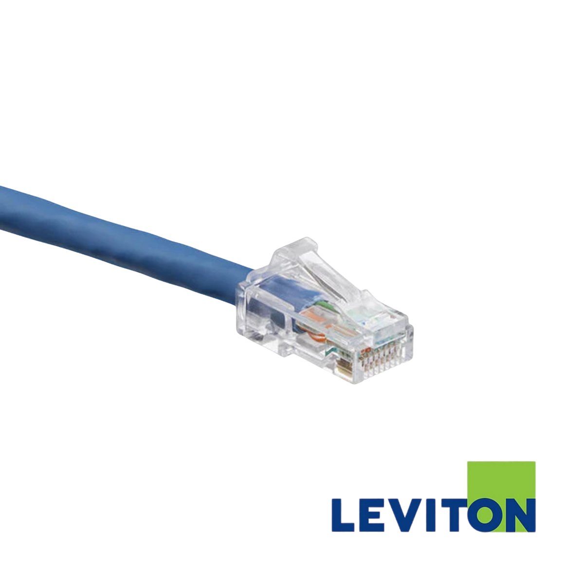 Image of LEVITON Cat6 Unshielded Patch Cord (LEVITON Cat6 Unshielded Patch Cord Blue)