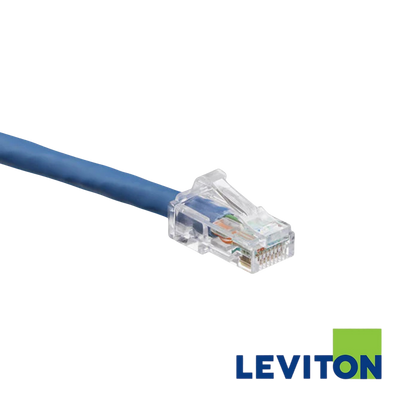 Image of LEVITON Cat6 Unshielded Patch Cord (LEVITON Cat6 Unshielded Patch Cord Blue)