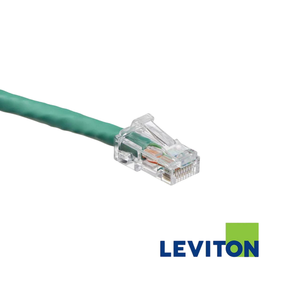 Image of LEVITON Cat6 Unshielded Patch Cord | 0.5m | Selector (LEVITON Cat6 Unshielded Patch Cord Green)
