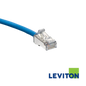Image of LEVITON Cat 6A U/FTP High-Flex Patch Cord (LEVITON Cat 6A UFTP High-Flex Patch Cord Blue)
