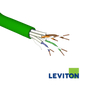 LEVITON Cat6A 23AWG U/FTP Cable | Green | 500M | Cca