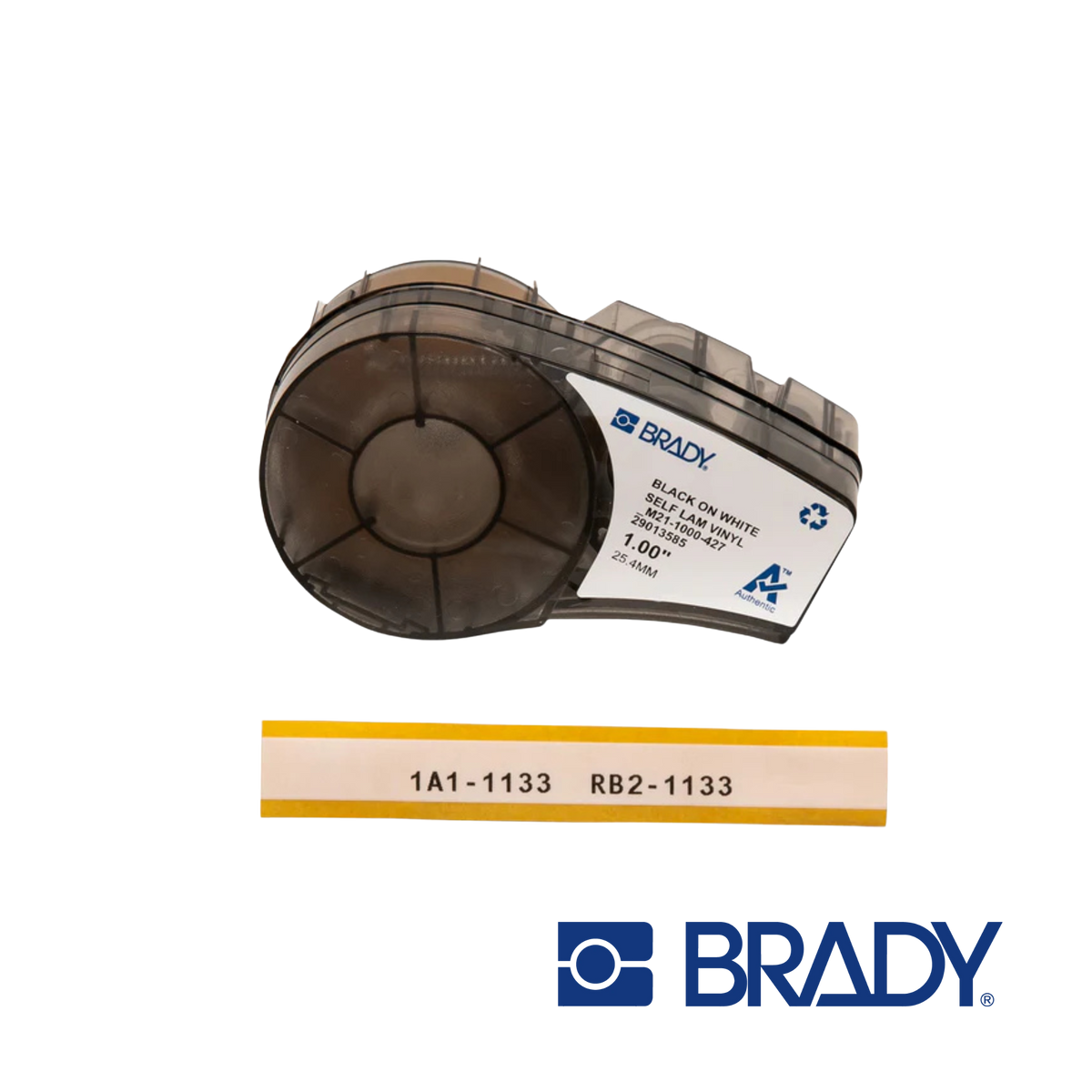 Image of BRADY M211 and M210 Self-Laminating Vinyl Wire and Cable Labels (M21-1250-427)