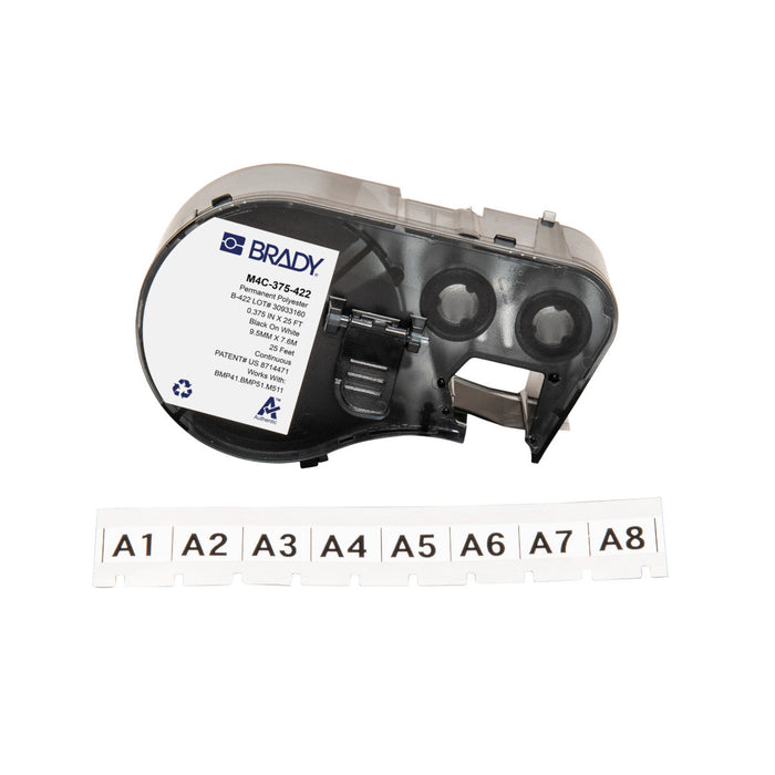 BRADY M511 Polyester Panel Component Labels | Selector