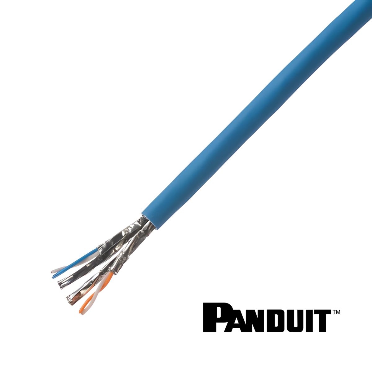 Image of PANDUIT NetKey Cat6A 23 Awg U/UTP Cable | CCA | 305m | Blue (NetKey Cat6A 23 Awg UUTP Cable  CCA   Blue)