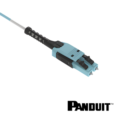 Image of PANDUIT Opti-Core® OM4 LC Uniboot Pull-Boot Duplex Fibre Optic Patch Cord | Selector (Opti-Core®OM4 LC Uniboot Pull-Boot Duplex Fibre Optic Patch Cord)