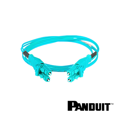 Image of PANDUIT Opti-Core®  Push-Pull OM4 LC Standard IL Duplex Fibre Patch Cord | Selector (Opti-Core®  Push-Pull OM4 LC Standard IL Duplex Fibre Patch Cord (1))