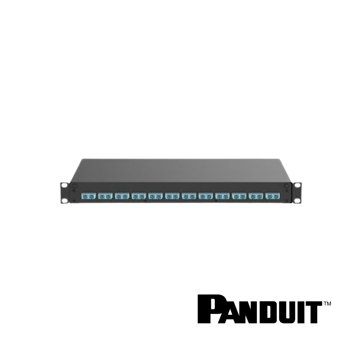Image of PANDUIT Opticom® Fibre Optic Patch Panel | Selector (PT-FD1W12AQDSCZ)