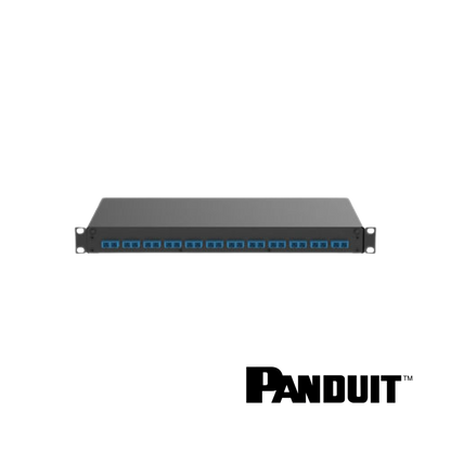 Image of PANDUIT Opticom® Fibre Optic Patch Panel | Selector (PT-FD1W12BUDSCZ)