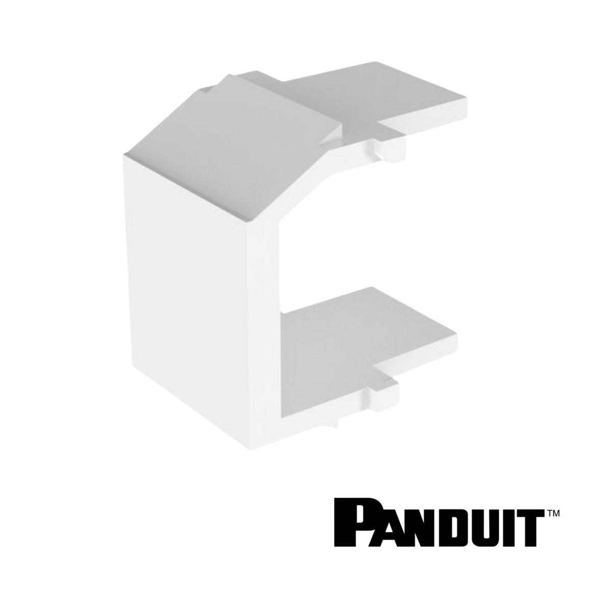 Image of PANDUIT NetKey Blank Keystone Module (PT-NKBMWH-X)
