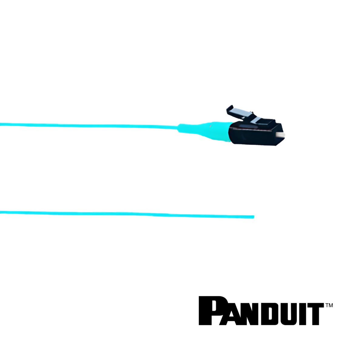 Image of PANDUIT NetKey® OM4 LC Fibre Pigtail (PT-NKFPZ1BN1NNM001)