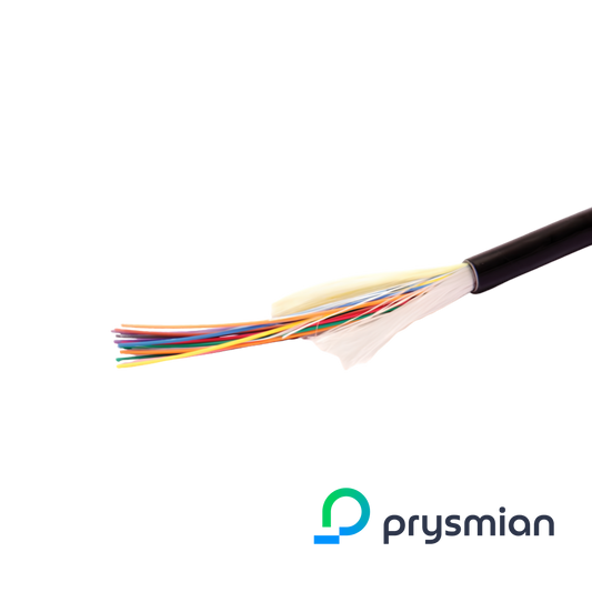 Image of Prysmian OS2 G657a1 Tight Buffered Cable, B2ca, Black