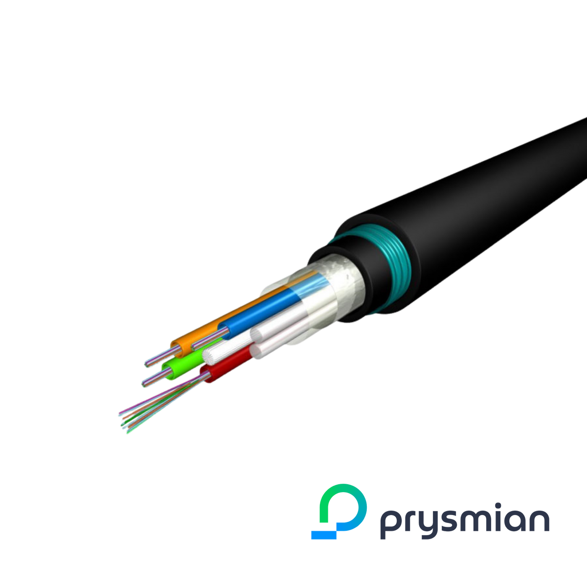 Prysmian 96 Core Singlemode OS2 G657a1 Multi Loose Tube Cable CST Armour LSZH Ext - Black