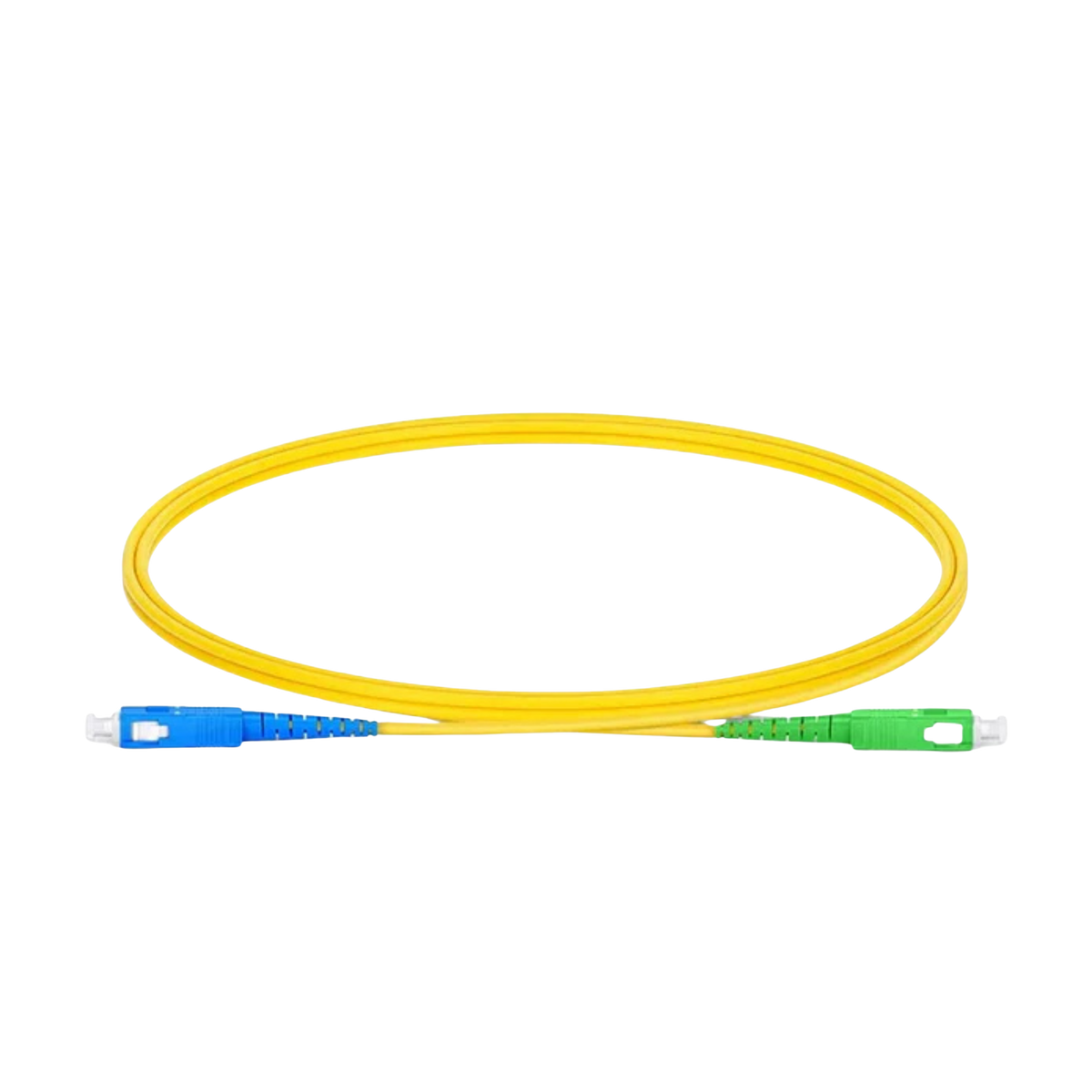 Image of SM Simplex APC Patch Cord (SC-SCA SM Simplex APC (0.5m-20m) Patch Cords)