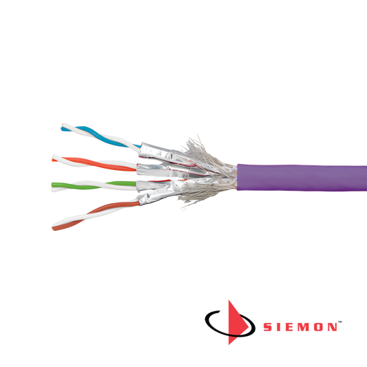 Siemon Category 7 600 MHz Cable - CPR Cca Rated