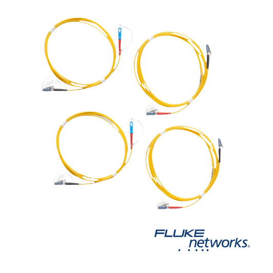 Image of Fluke Networks Singlemode SC-LC Test Reference Cord Kit (Metal LC) (SRC-9-SCLC-KIT-M)