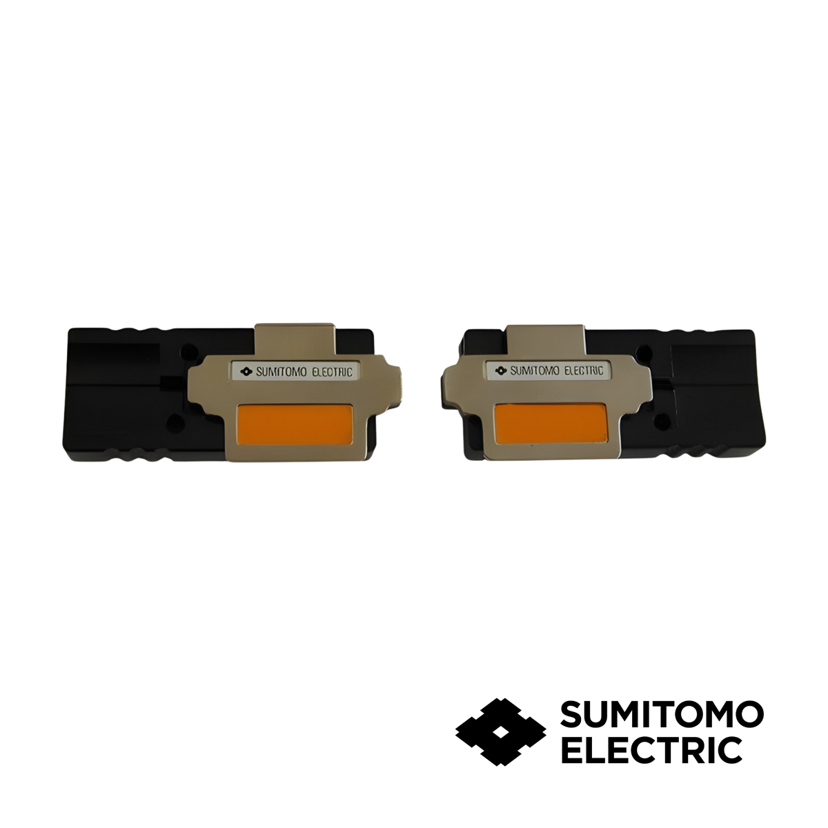 Image of Sumitomo Fibre Holders (Pair) for 12 Fibre Ribbon including 200um and SWR (SUM-FHM-12V)