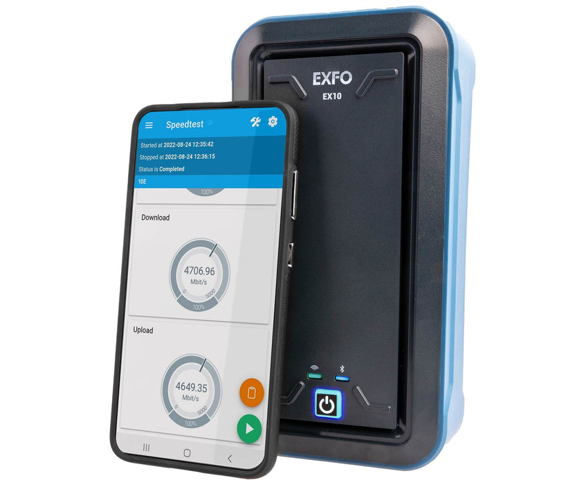 EXFO EX10-PRO Multigigabit Residential and Business Services Tester ...